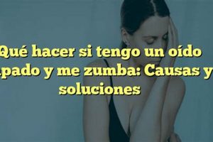 Why Tengo Un Oido Tapado Y Me Zumba? Causes & Relief | The Ultimate Zumba Guide: Dance Your Way to a Healthier You