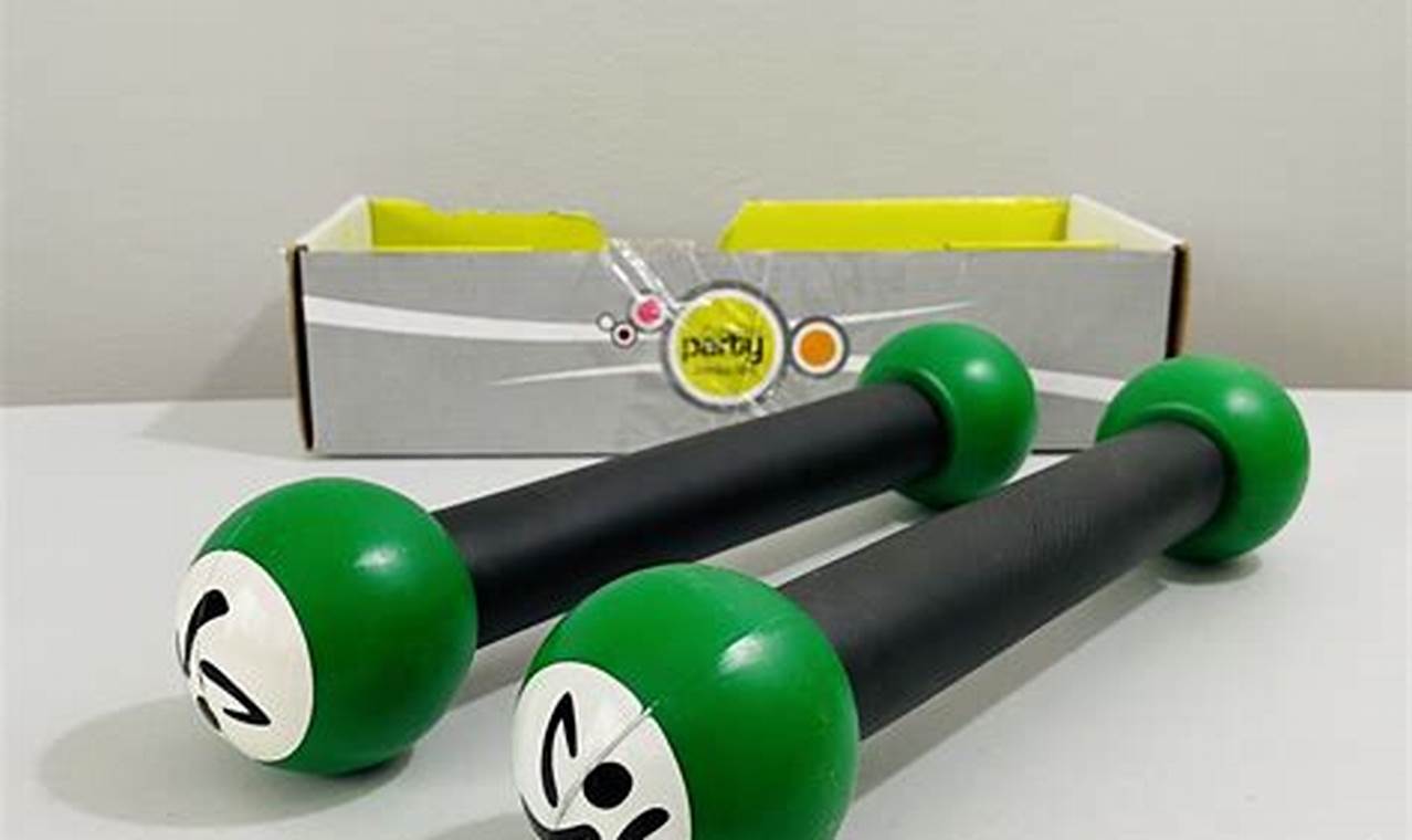Tone Up Now! Green Zumba Toning Sticks Weight Guide | The Ultimate Zumba Guide: Dance Your Way to a Healthier You