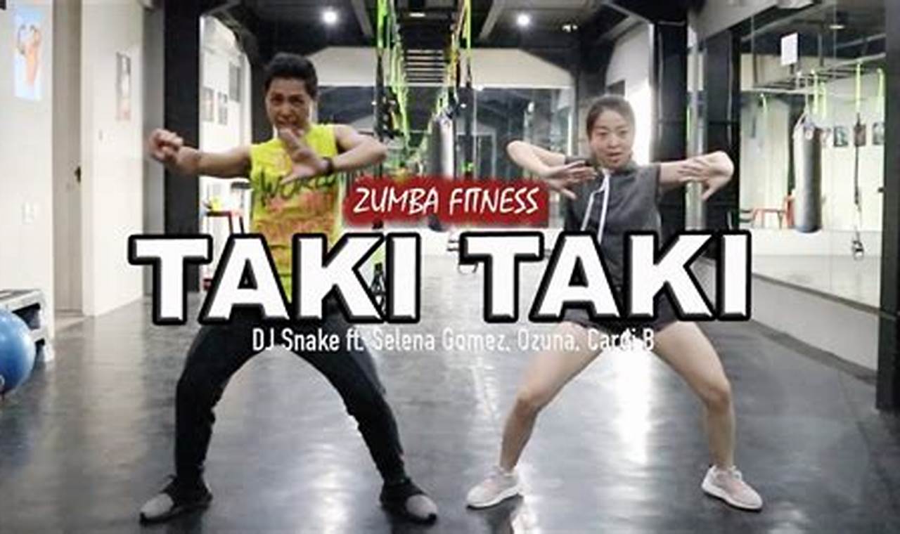 Taki Taki Zumba Dance: Get Fit & Groove! | The Ultimate Zumba Guide: Dance Your Way to a Healthier You