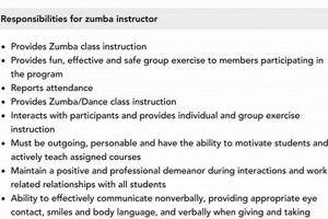 Crafting a Zumba Instructor Description: Tips & Examples | The Ultimate Zumba Guide: Dance Your Way to a Healthier You