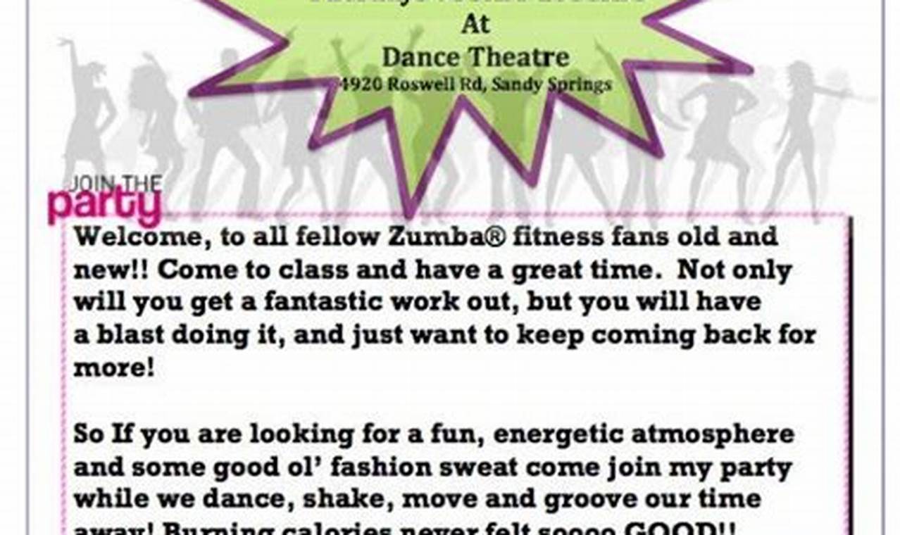 Find Fun Zumba Classes in Sandy Springs, GA Today! | The Ultimate Zumba Guide: Dance Your Way to a Healthier You