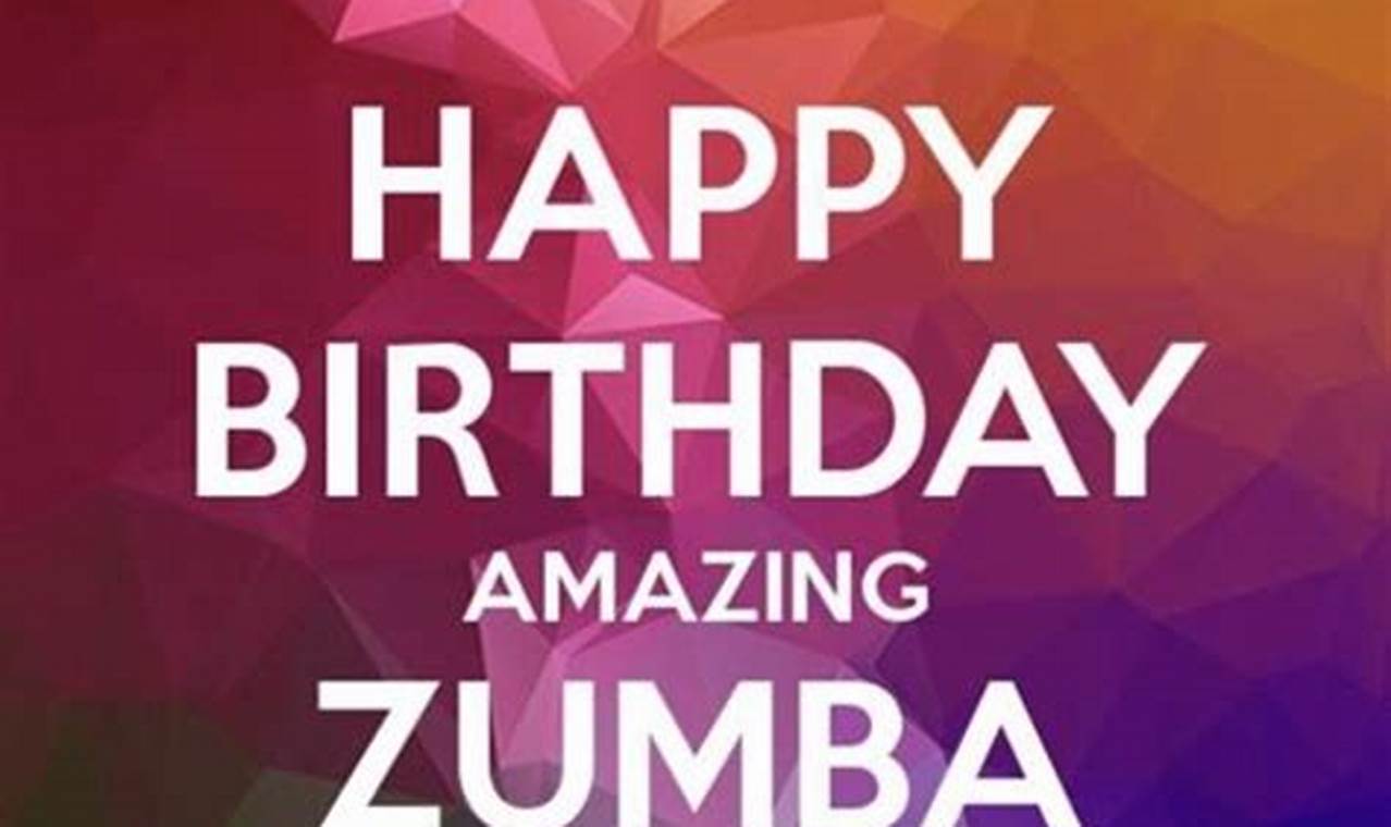 Celebrate Happy Birthday Zumba Instructor Gifts & Ideas | The Ultimate Zumba Guide: Dance Your Way to a Healthier You